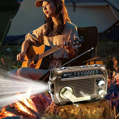 Solar Hand Crank Emergency Radio 3