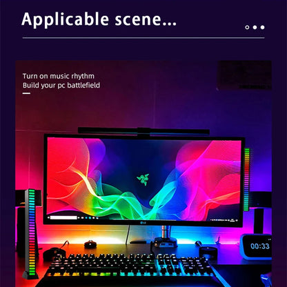 Wireless Sound Activated RGB Light Bar 3