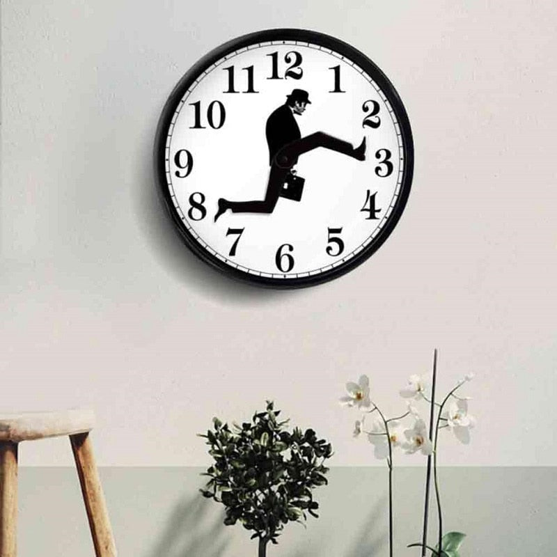 Silly Walk Wall Clock 3