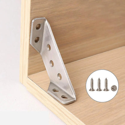 Universal Stainless Steel Furniture Corner Connector (4 Pcs) 3