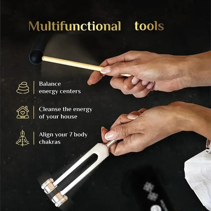 Healing Tool 128 Hz therapeutic Tuning Fork 3