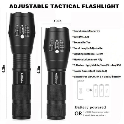 G900 TACTICAL MILITARY FLASHLIGHT 3