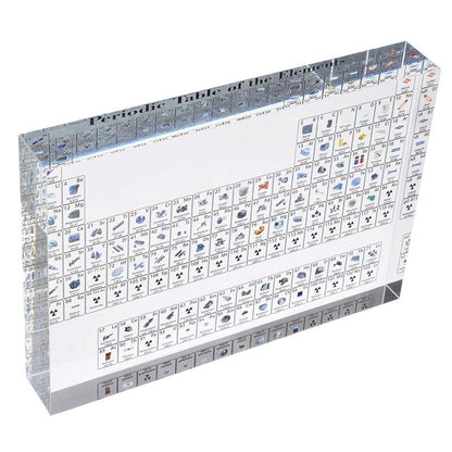 Acrylic Periodic Table Display With Real Elements 3