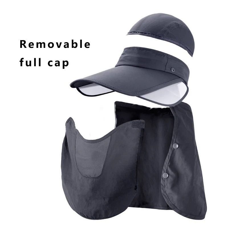 Side Border Light Sunscreen Fishing Hat 3