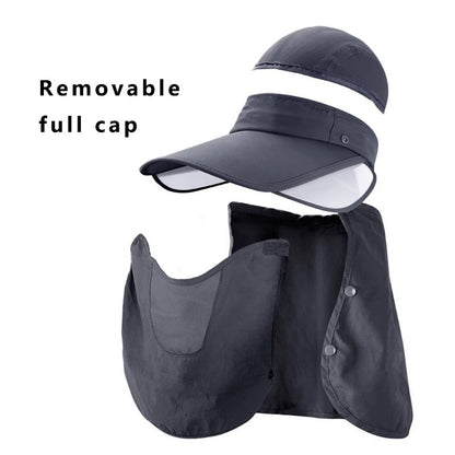 Side Border Light Sunscreen Fishing Hat 3