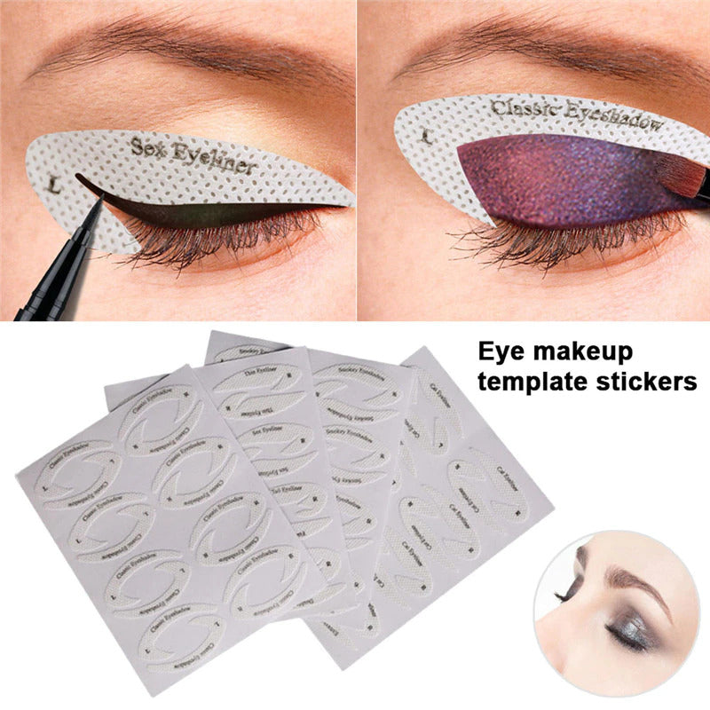 Quick Eyeliner Eyeshadow Stencils 2