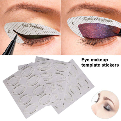Quick Eyeliner Eyeshadow Stencils 2