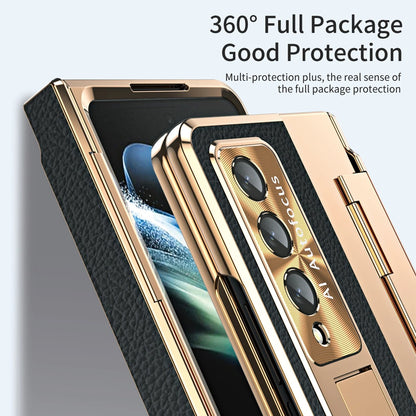 Leather Folding Case 3