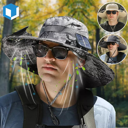 Solar Fan Sun Hat 3