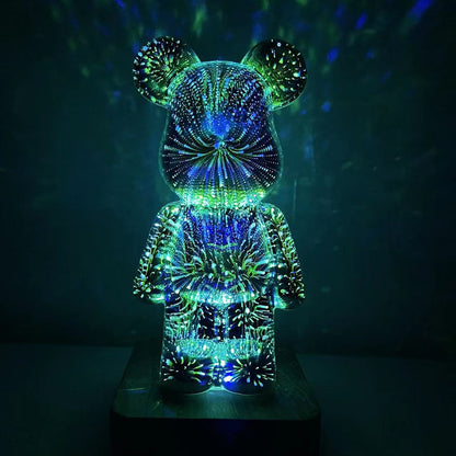 3D Firework Bear 3