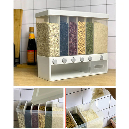 Wall-mounted dry food dispenser 3