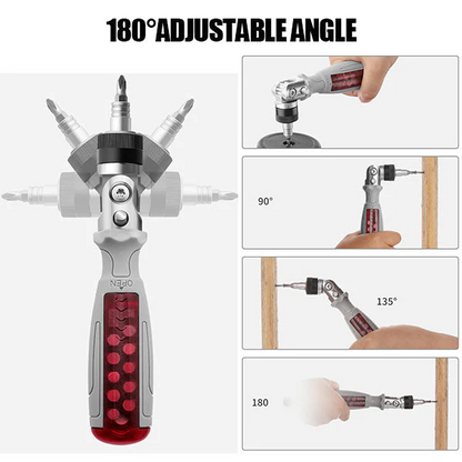 10 in 1 Multi-Angle Ratchet Screwdriver 3