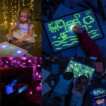 Magic Light Drawing Board 2
