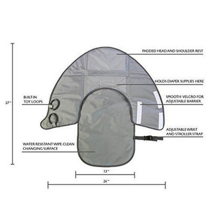 Foldable Changing Pad and Diaper Bag 3