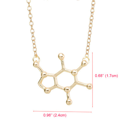 Caffeine Molecular Necklace 3