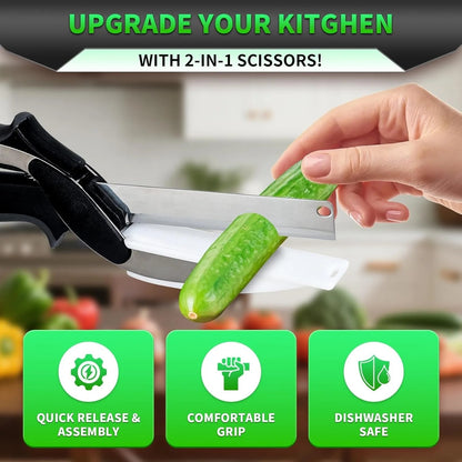 SliceMaster Scissor Knife Cutter 3
