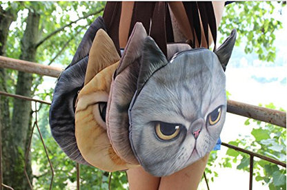 Cute Cat Face Tote Bag 3