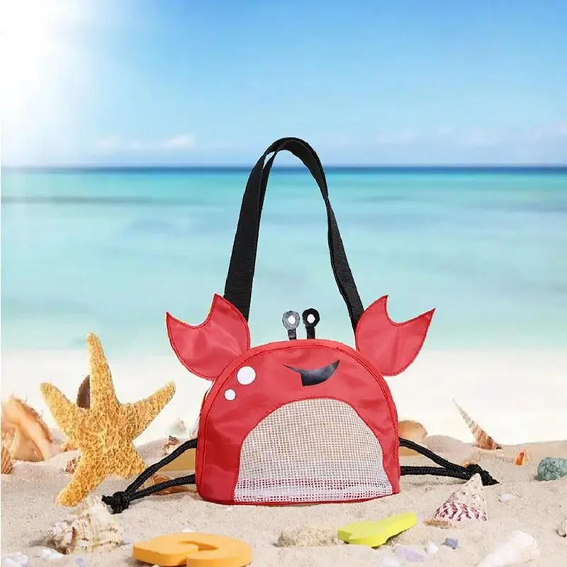 Crab Seashell Mesh Bag 3