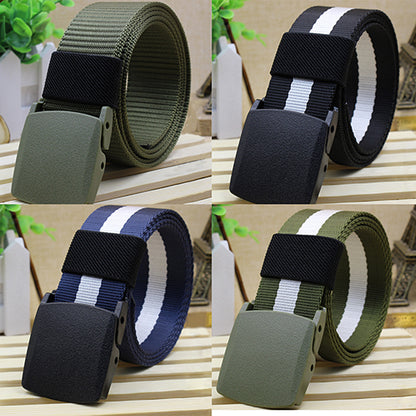 Casual Military Grade Polymer Buckle Nylon Belt 3