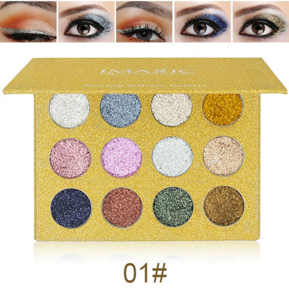 Luxury collection Pressed glitter palette 3