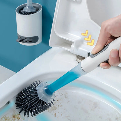 AquaClean Silicone Toilet Brush Set 3