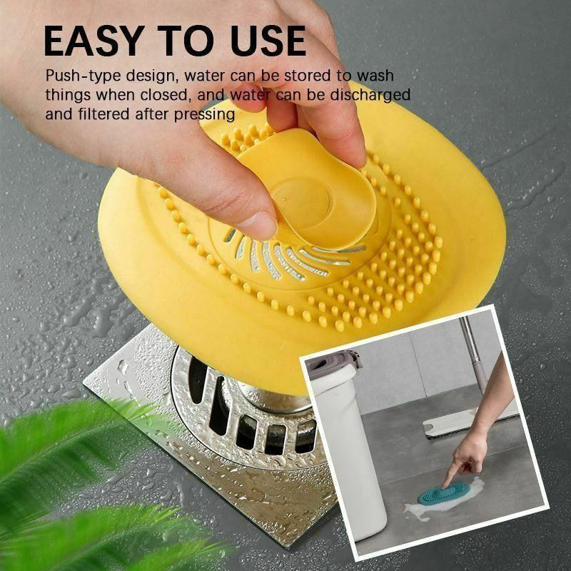 Creative Bathroom Drain Hair Catcher 3