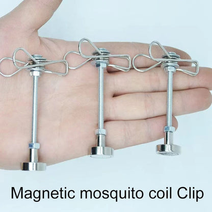 Powerful Magnetic Mosquito Coil Holder- 2PCS 3