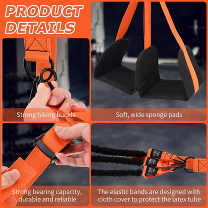 Pull-Up Assistance Bands Set – Resistance Straps for Chin-Ups, Hanging Training & Full-Body Stretching 3