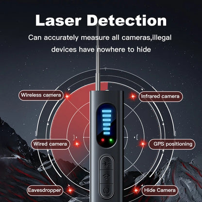 Multi-Mode Anti-Spy Detector – Hidden Camera, GPS & RF Bug Sweeper 3