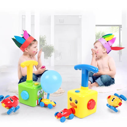 Interactive Balloon Powered Car Launcher Toy Set 3
