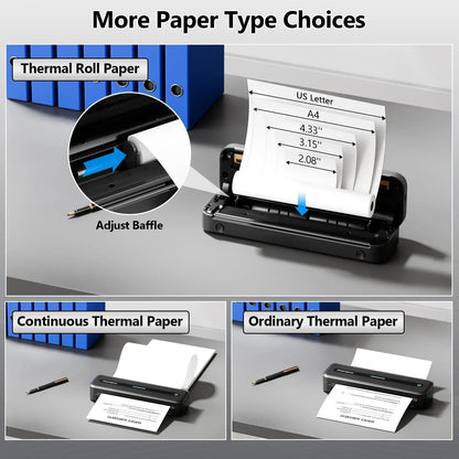 Upgrade Thermal Portable Printer 3