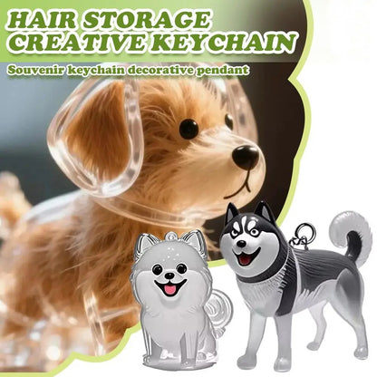 Dog Hair Keychain 3