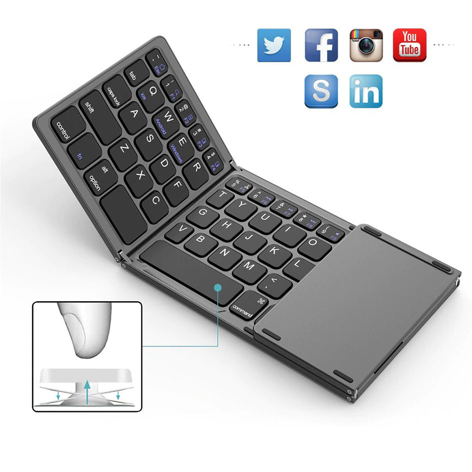 Wireless Bluetooth Foldable Keyboard 3