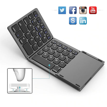 Wireless Bluetooth Foldable Keyboard 3