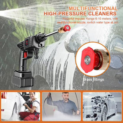 Cordless Portable High Pressure Spray Water Gun 3