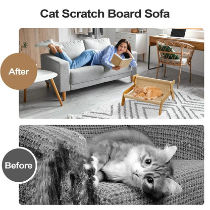 2 in 1 Cat Scratcher Lounger Couch 3