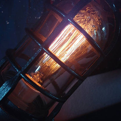 Steampunk Rocket Lamp 3