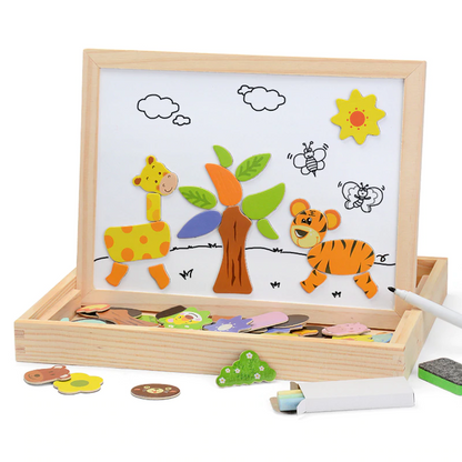 Wooden Magnetic Puzzle 3