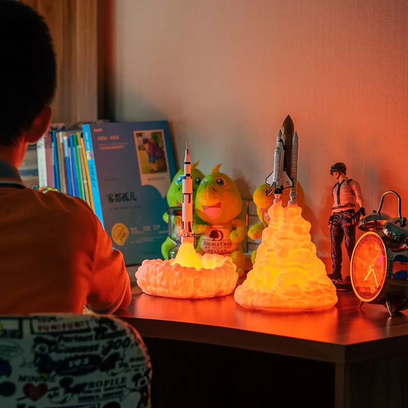 Apollo Space Rocket Lamp 3