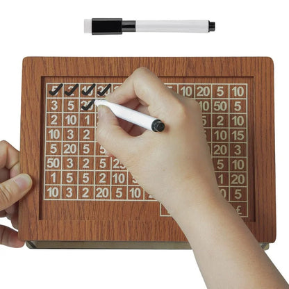 Cash Vault Wooden Savings Box 3