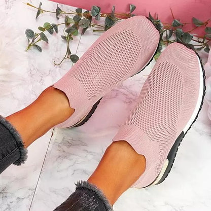 Elegant Elastic Slip-on Flat Shoes 3