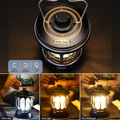 Rechargeable Waterproof Retro Camping Lamp 3