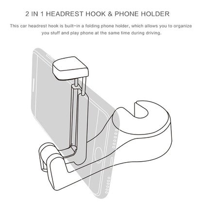 Car Headrest Hook 3