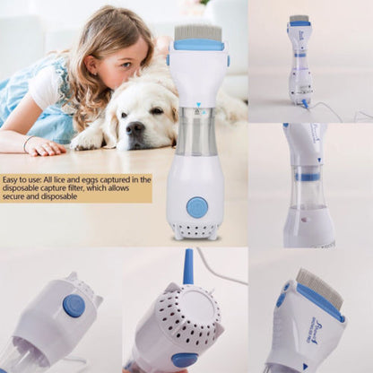 Electric Head Lice Comb for Pet Dog Cat Flea 3