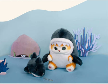 Cute Shark Cat Kawaii  Plush 3