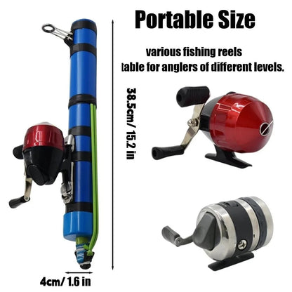 Portable Slingshot Fishing Rod Set 3