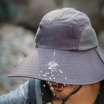 All-Round Protective Outdoor Fisherman Hat 3