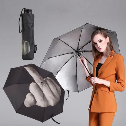 Funny Middle Finger Umbrella 3