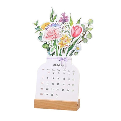 Bloomy Flower Calendar 3