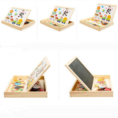 Wooden Magnetic Puzzle 3